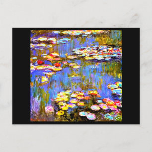 Carte Postale Lys à eau Claude Monet, Beaux-Arts,