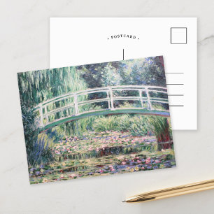 Carte Postale Lys d'eau blanche   CLAUDE MONET