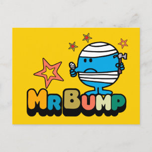 Carte Postale M. Bump   Pouce et étoiles en bande