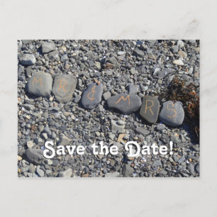 Carte Postale M. et Mme Beach Rocks à Bar Harbour