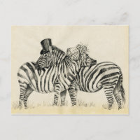 M. et Mme Zebra Fancy couple