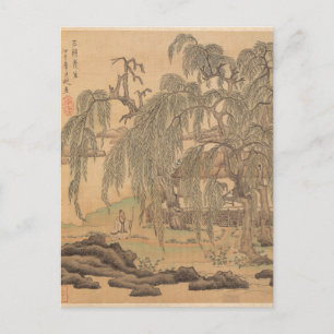 Carte Postale M. Five Willow Wuliu Tao Yuanming par Hongshou