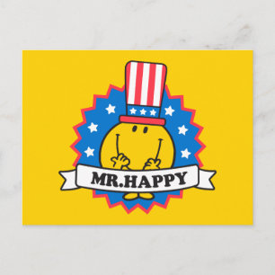 Carte Postale M. Happy Election Seal