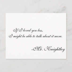 Carte Postale M. Knightly