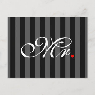 Carte Postale M. Mari A Groom Ses Hers Nouvelles Mauvaises Maiso