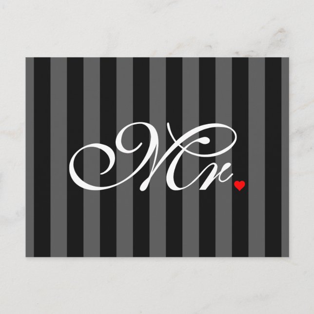 Carte Postale M. Mari A Groom Ses Hers Nouvelles Mauvaises Maiso (Devant)