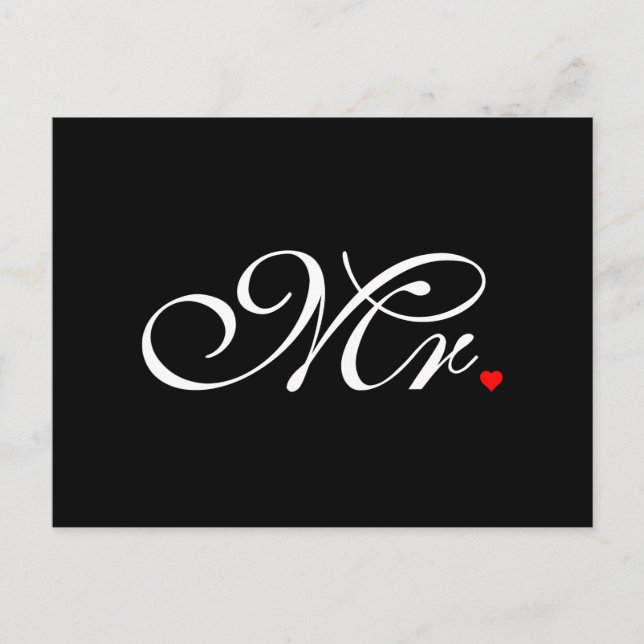 Carte Postale M. Mari A Groom Ses Hers Nouvelles Mauvaises Maiso (Devant)