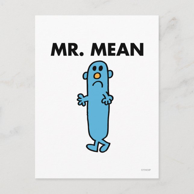 Carte Postale M. Mean | Pose classique (Devant)