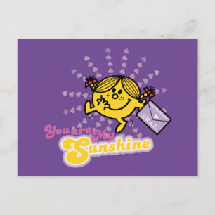 Carte Postale M. Men Little Miss "Vous Êtes Mon Soleil"