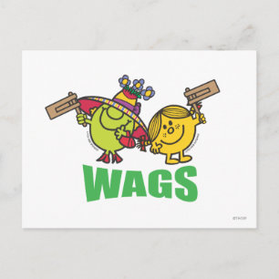 Carte Postale M. Men Little Miss Wags