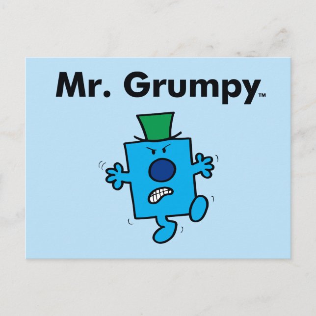 Carte Postale M. Men | M. Grumpy est un Grump (Devant)