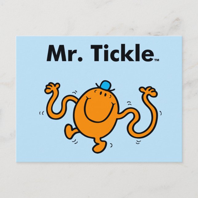 Carte Postale M. Men | M. Tickle Will Tickle (Devant)