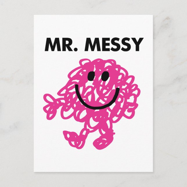 Carte Postale M. Messy | Pose classique (Devant)