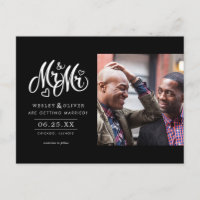M. & Mr Script - Enregistrer la date avec la photo