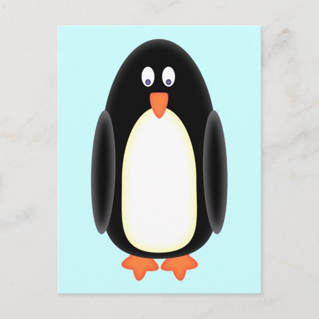 Carte Postale M. Penguin (Devant)