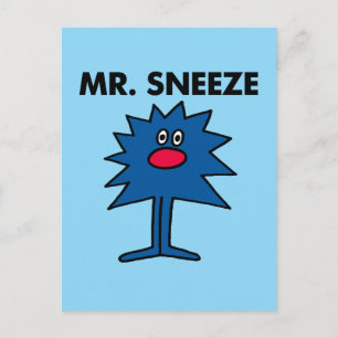 Carte Postale M. Sneeze   Corps à bords dentelés