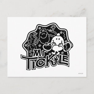 Carte Postale M. Tickle   Black & White Fun