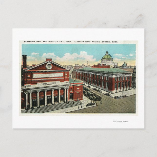 Carte Postale MA Avenue Vue symphonique, horticole (Devant)