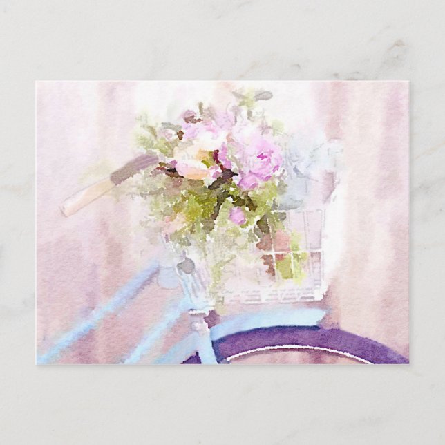 Carte Postale Ma Bicyclette (Devant)