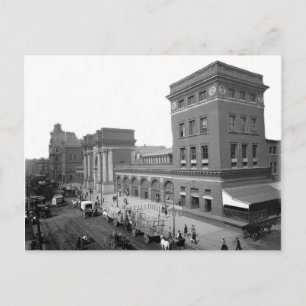 Carte postale MA Boston Terminal Passenger 1895
