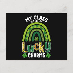 Carte Postale Ma Classe Est Pleine De Charmes Chanceux St Patric