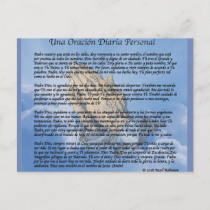 Carte Postale Ma collection quotidienne de prières en espagnol