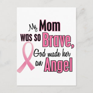 Carte Postale Ma Maman Est Un Ange Cancer Du Sein