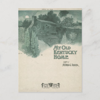 Carte Postale Ma vieille maison du Kentucky