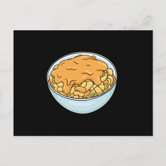 Carte Postale Mac n fromage (Devant)