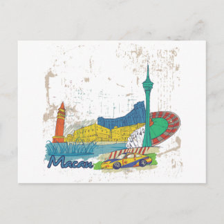 Carte Postale Macao