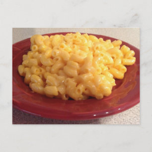 Carte Postale Macaroni et fromage