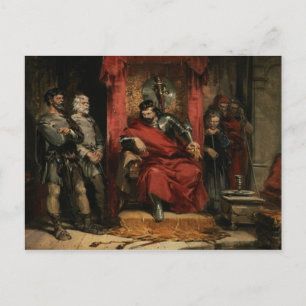 Carte Postale Macbeth instruit les assassins