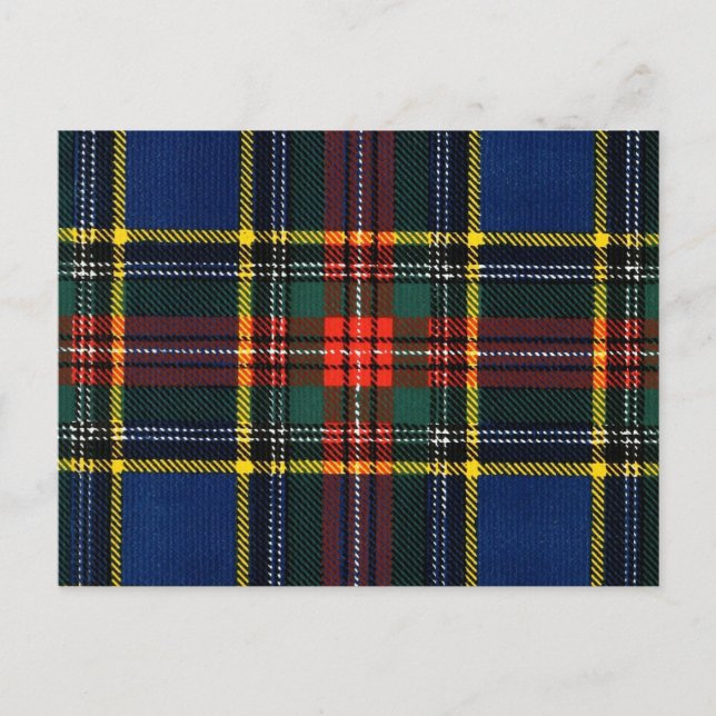 Carte Postale Macbeth Tartan (Devant)