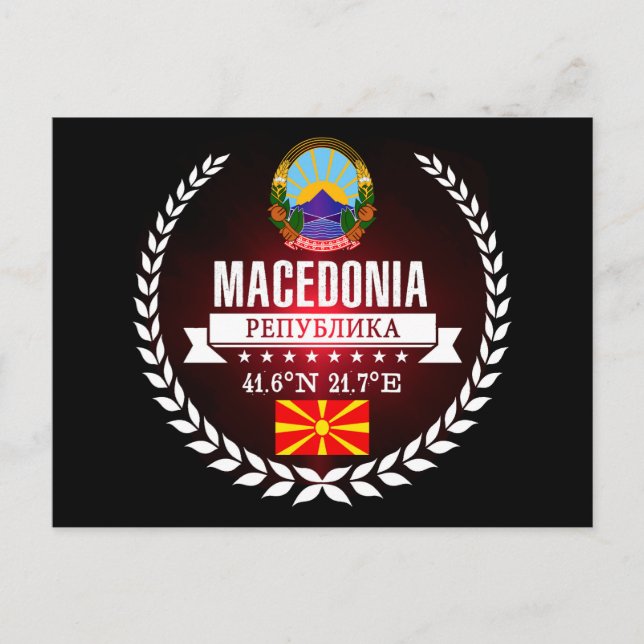 Carte Postale Macédoine (Devant)