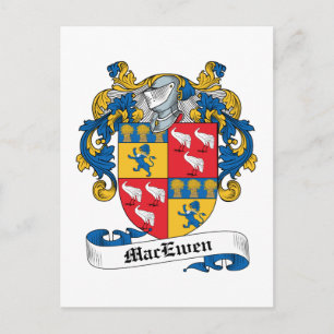 Carte Postale MacEwen Family Crest