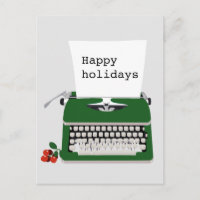 Machine à écrire rétro vintage et conception papie