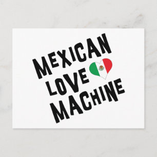 Carte Postale Machine amoureuse mexicaine