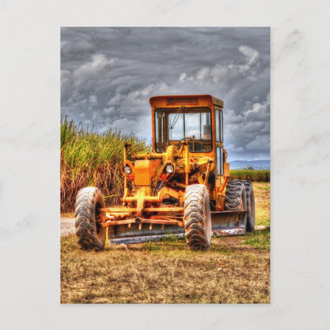 CARTE POSTALE MACHINERIE FERMIÈRE DE NIVEAU RURAL QUÉENSLAND AUS (Devant)