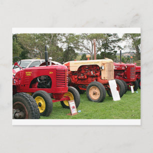 Carte Postale Machines agricoles des tracteurs anciens 2