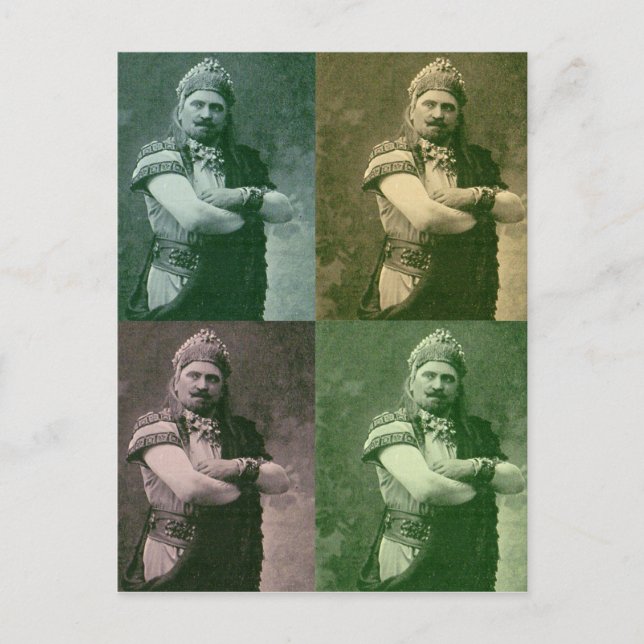 Carte Postale macho (Devant)