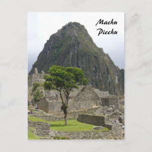 Carte Postale machu peru