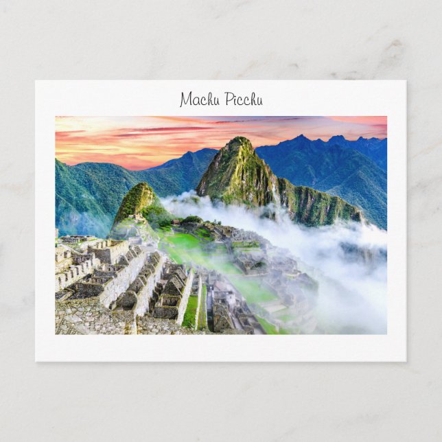 Carte postale Machu Picchu (Devant)