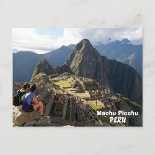 Carte Postale Machu Picchu, Pérou
