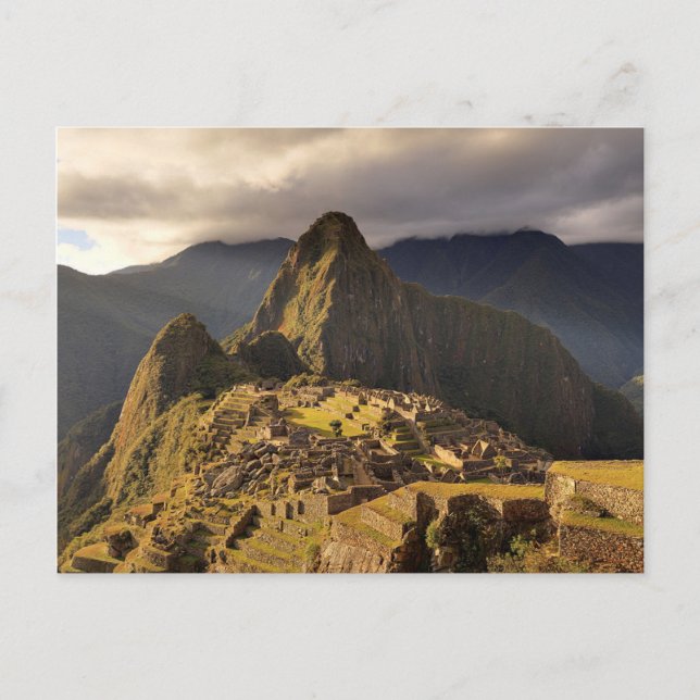 Carte Postale Machu Picchu, Pérou    "Cité perdue des Incas" (Devant)