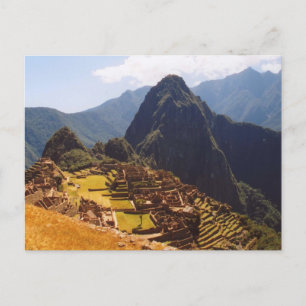 Carte Postale Machu Picchu Pérou - Ruines Machu Picchu Lever du