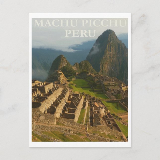 Carte Postale Machu Picchu Pérou, Voyage (Devant)