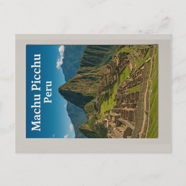 Carte Postale Machu Picchu – Peru (Devant)