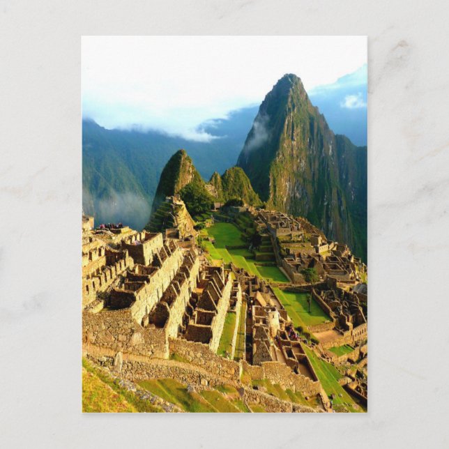 Carte Postale machu picchu peru inca (Devant)
