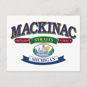 Carte Postale Mackinac-glacière-SVG-[Conver