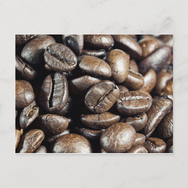 Carte Postale Macro café (Devant)